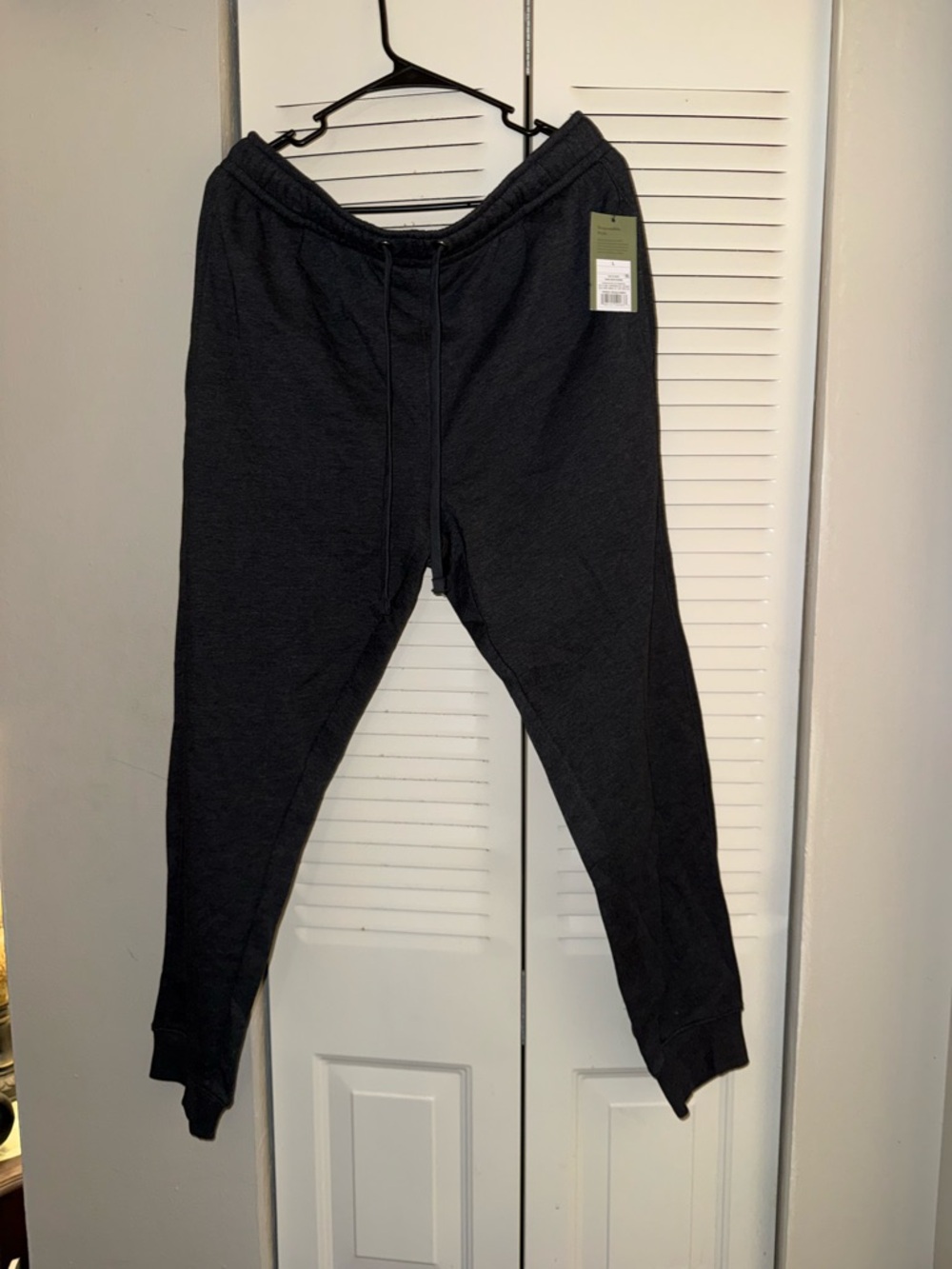 Goodfellow & Co Jogger Sweatpants Men’s Large Gray Drawstring Lounge Athleisure